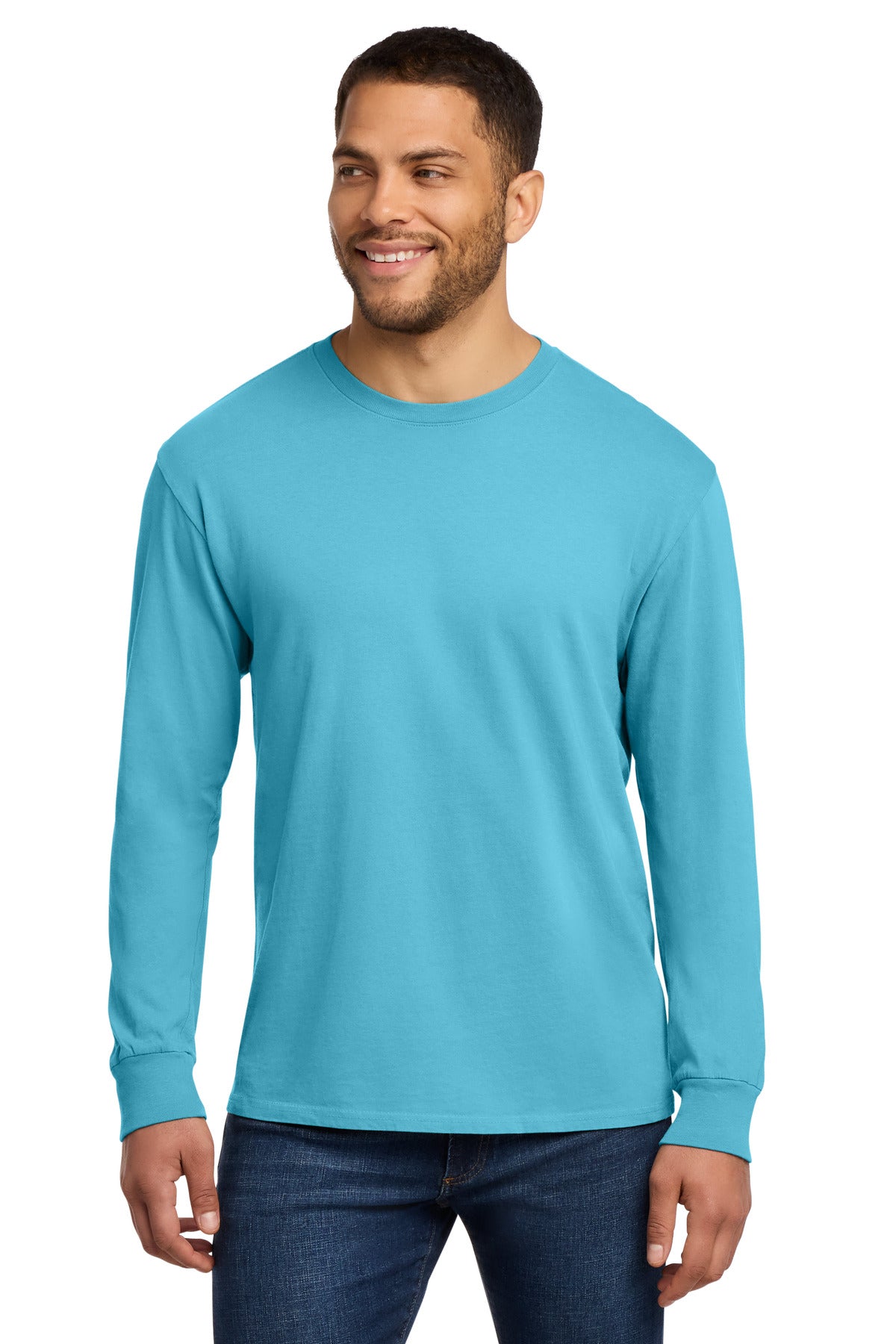 Port & Coƒ?› Beach Wash?? Garment-Dyed Long Sleeve Tee PC099LS