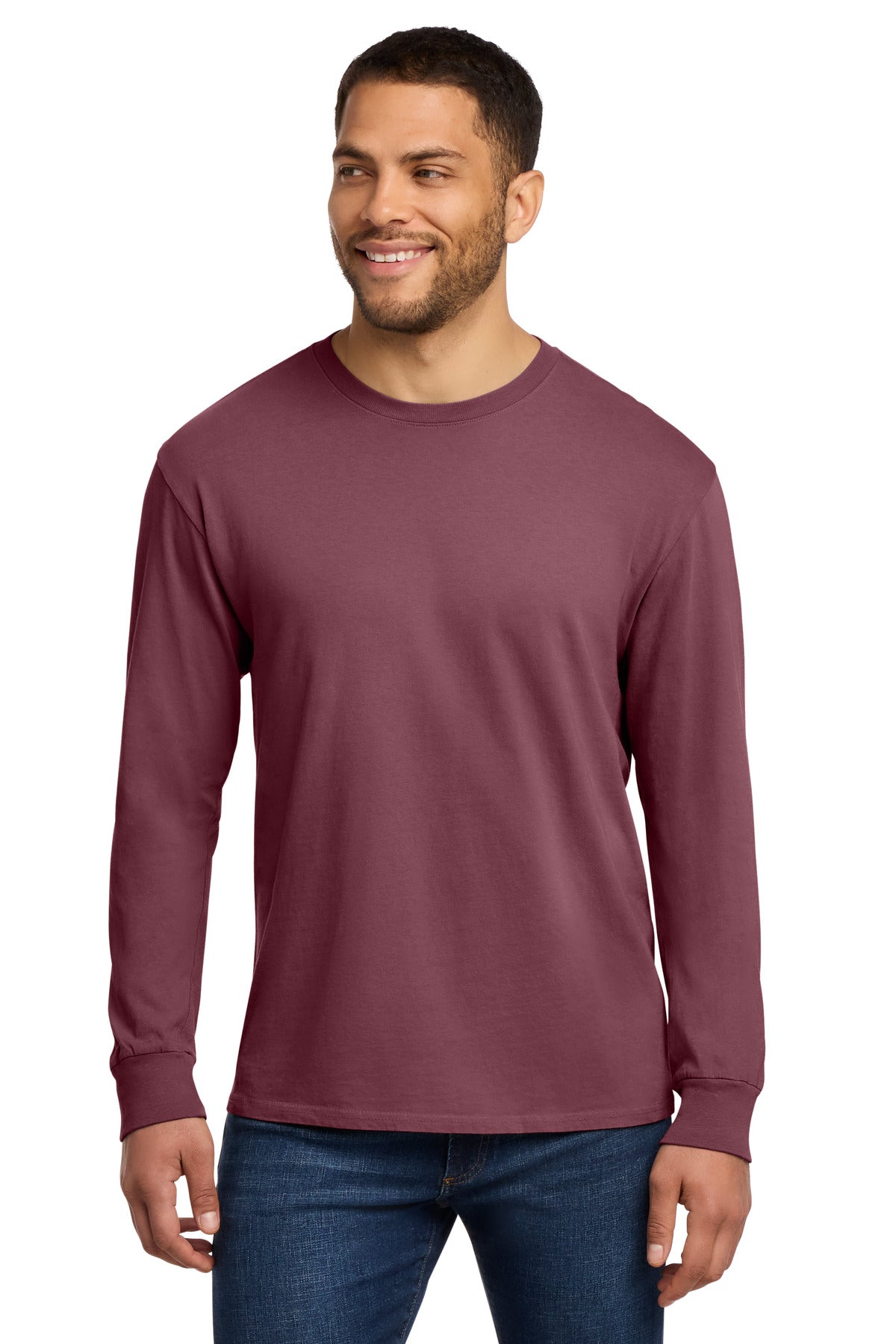 Port & Coƒ?› Beach Wash?? Garment-Dyed Long Sleeve Tee PC099LS