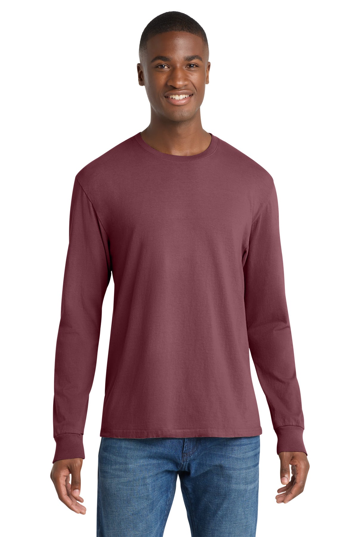 Port & Coâ„¢ Beach WashÂ® Garment-Dyed Long Sleeve Tee PC099LS