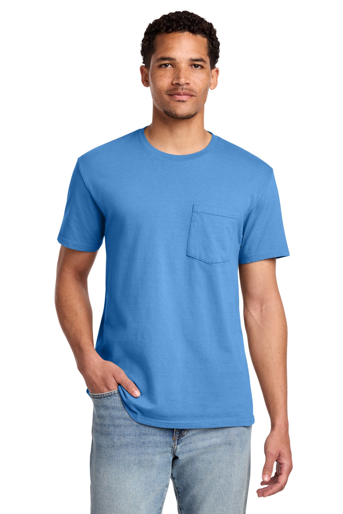 Port & Coƒ?› Beach Wash?? Garment-Dyed Pocket Tee.  PC099P
