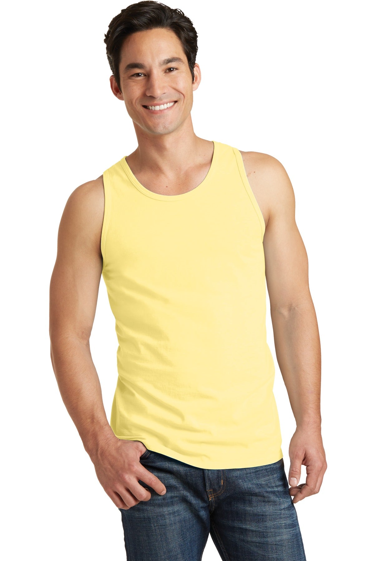 Port & Coâ„¢ Beach WashÂ® Garment-Dyed Tank.  PC099TT