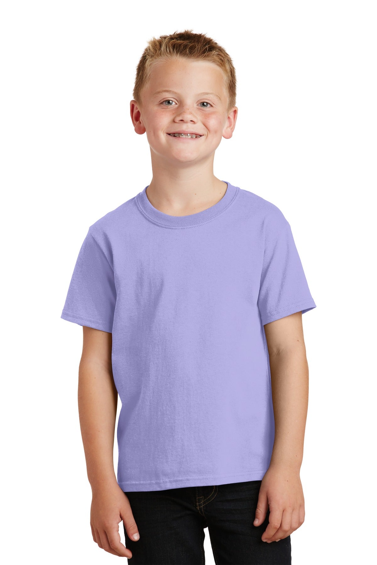 Port & Coâ„¢ Youth Beach WashÂ® Garment-Dyed Tee. PC099Y