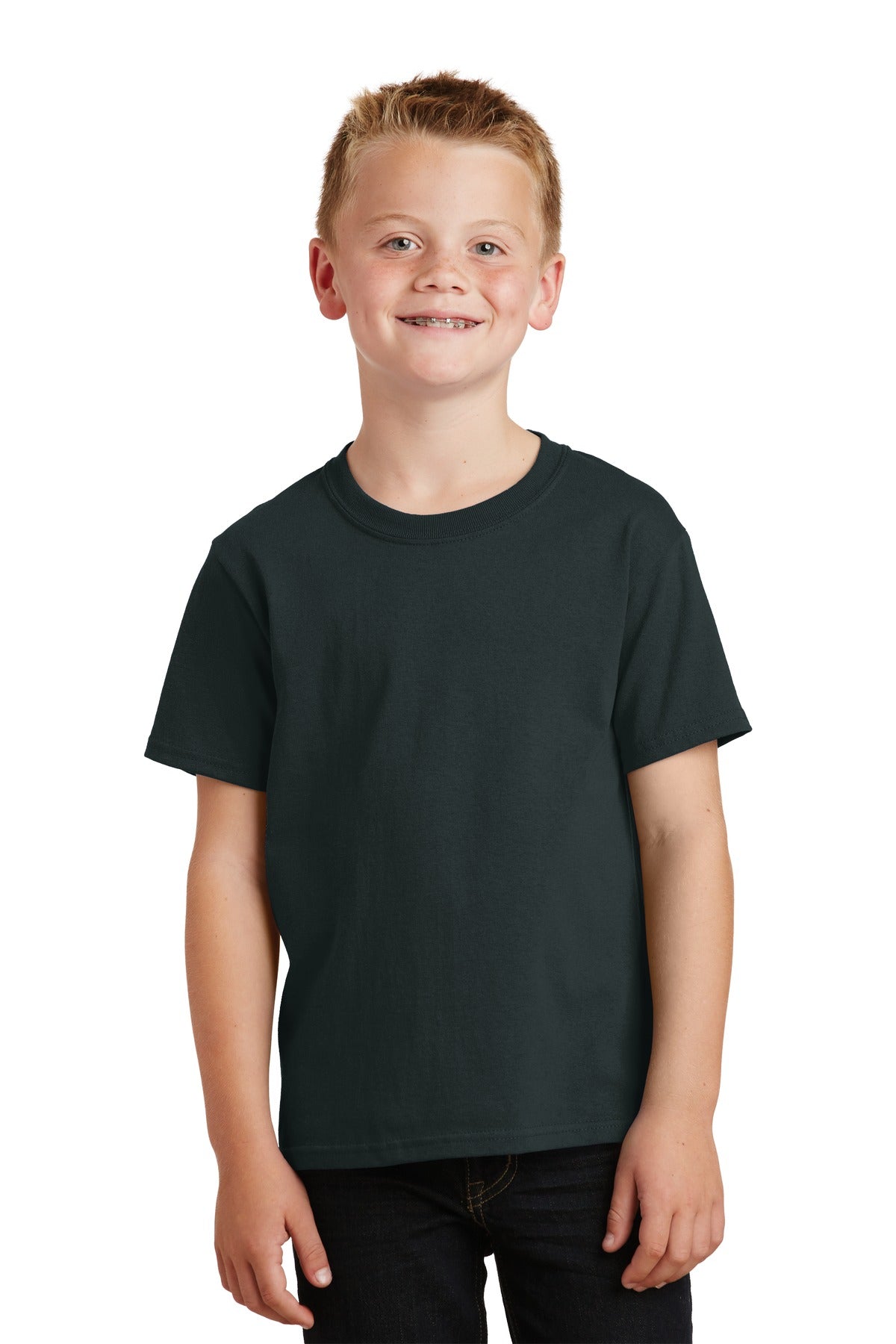 Port & Coâ„¢ Youth Beach WashÂ® Garment-Dyed Tee. PC099Y