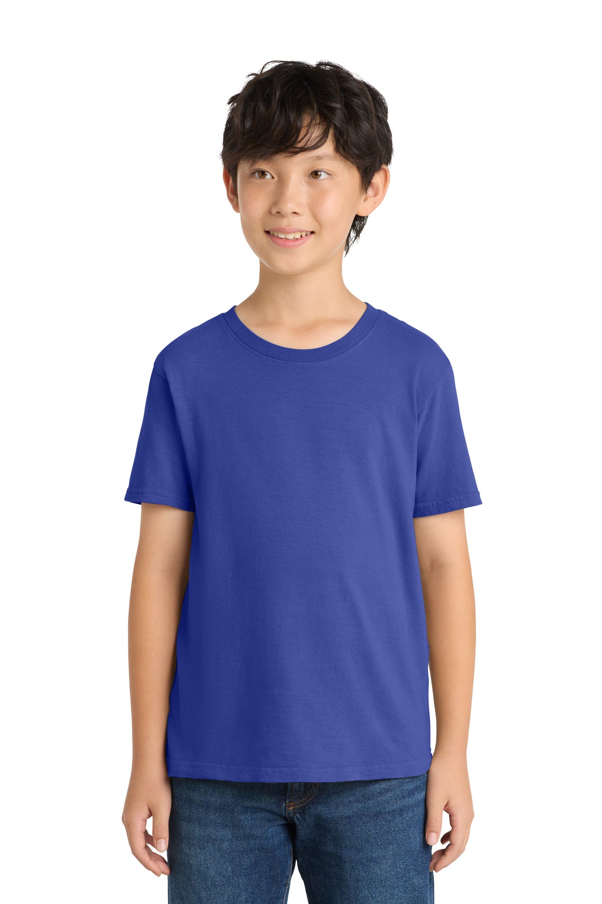 Port & Coâ„¢ Youth Beach WashÂ® Garment-Dyed Tee. PC099Y