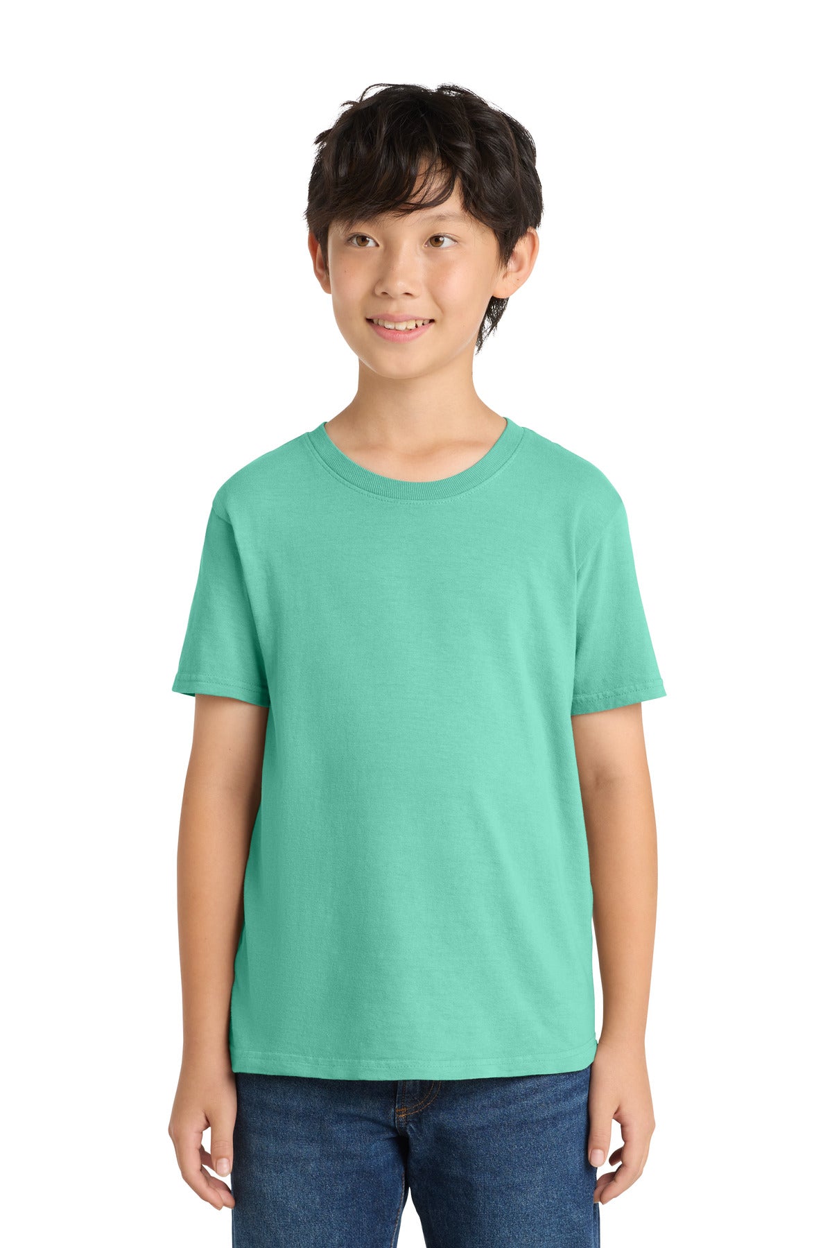 Port & Coâ„¢ Youth Beach WashÂ® Garment-Dyed Tee. PC099Y