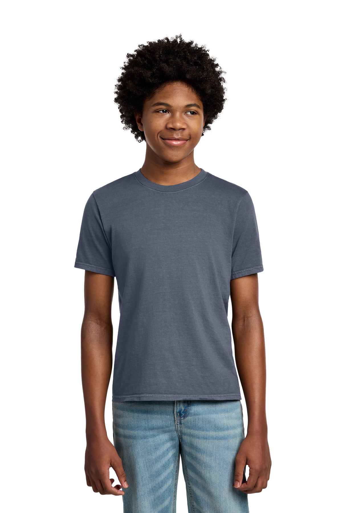 Port & Coƒ?› Youth Beach Wash?? Garment-Dyed Tee. PC099Y