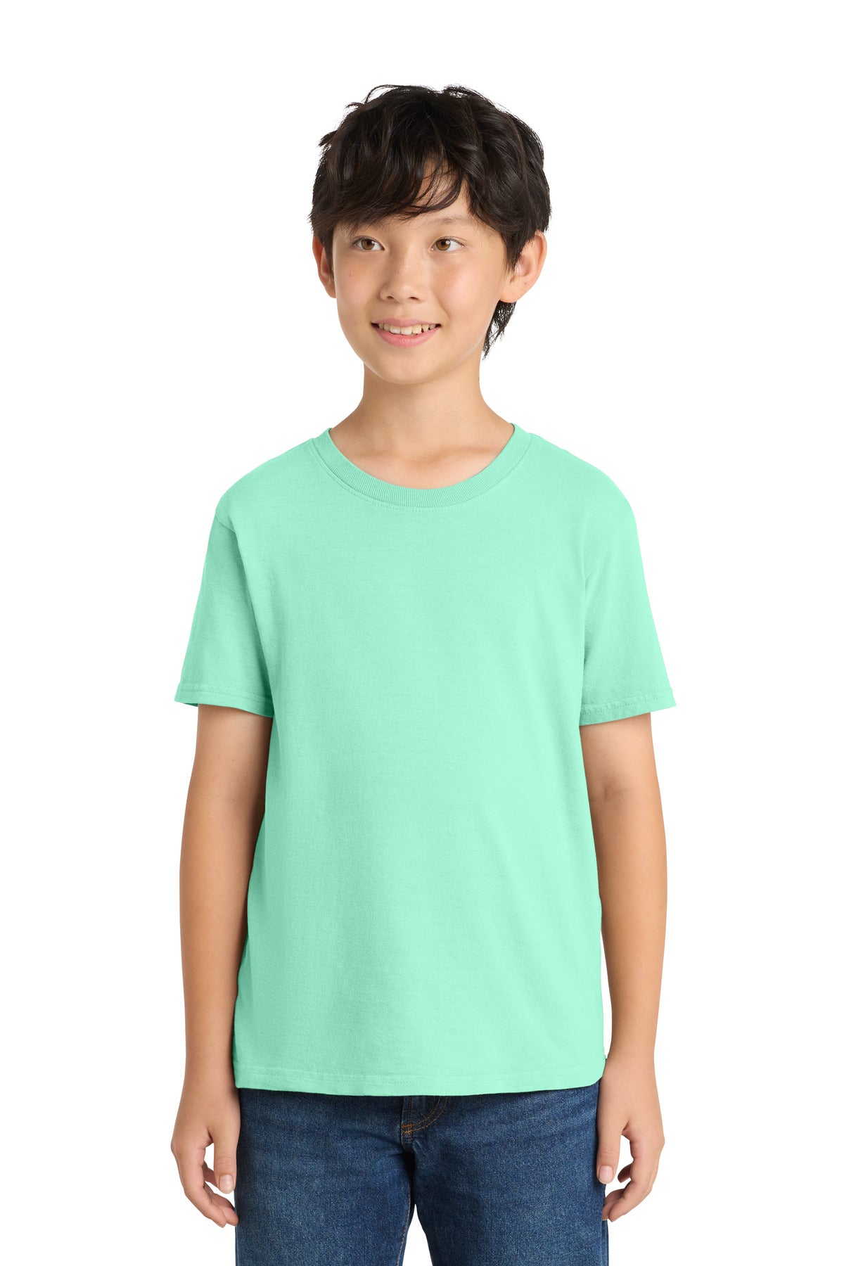 Port & Coâ„¢ Youth Beach WashÂ® Garment-Dyed Tee. PC099Y