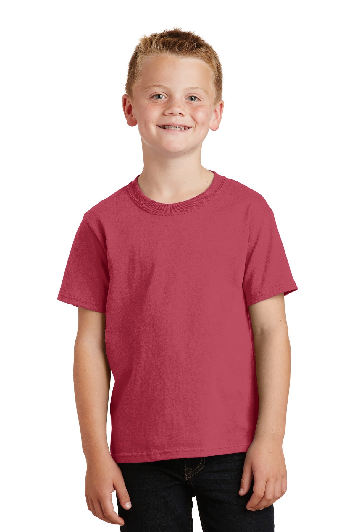Port & Coâ„¢ Youth Beach WashÂ® Garment-Dyed Tee. PC099Y