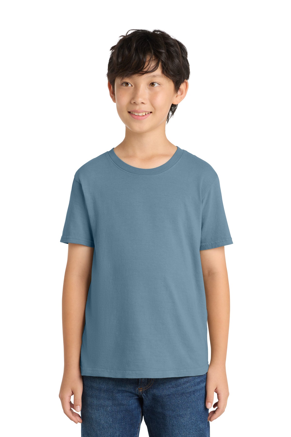 Port & Coâ„¢ Youth Beach WashÂ® Garment-Dyed Tee. PC099Y