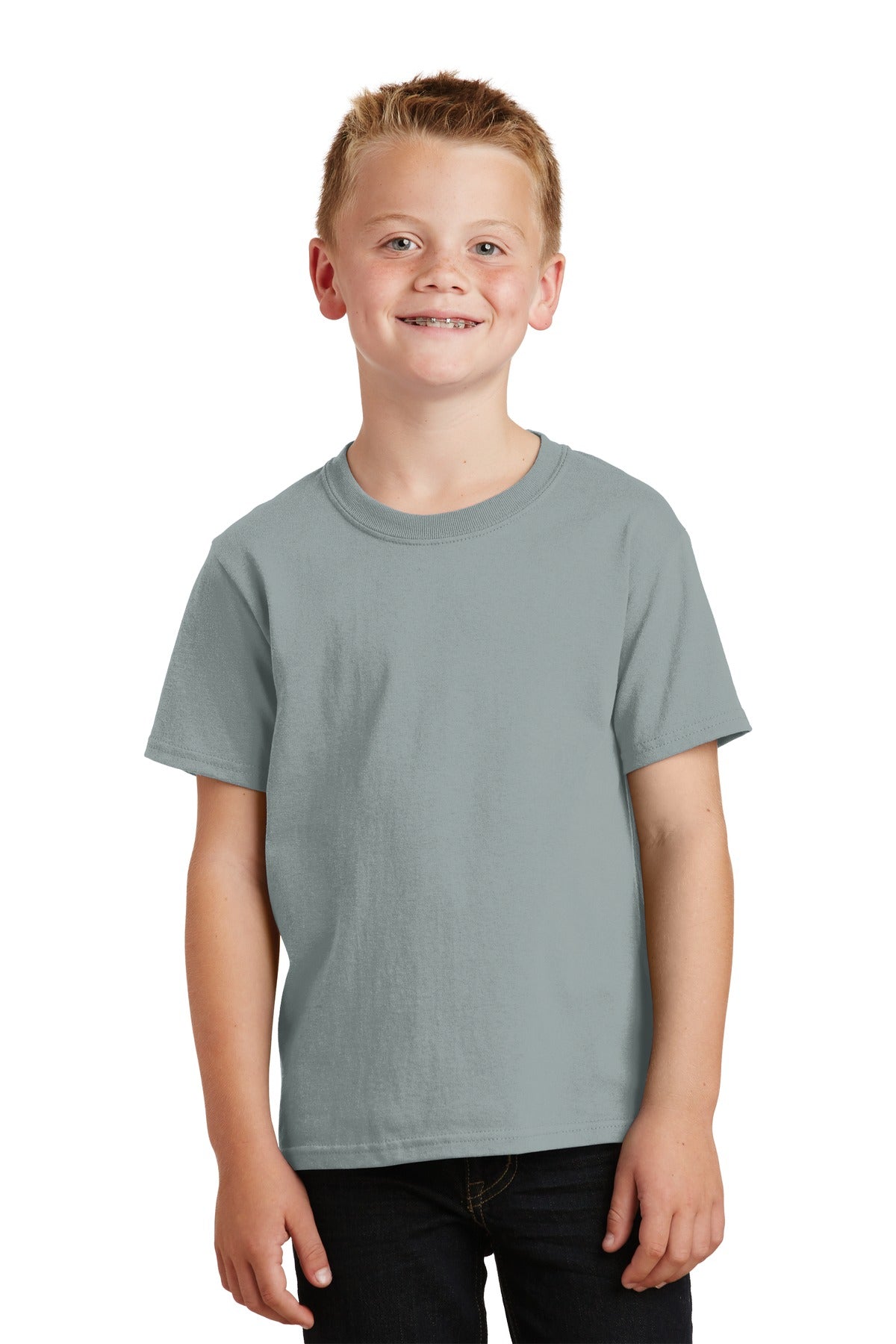Port & Coâ„¢ Youth Beach WashÂ® Garment-Dyed Tee. PC099Y