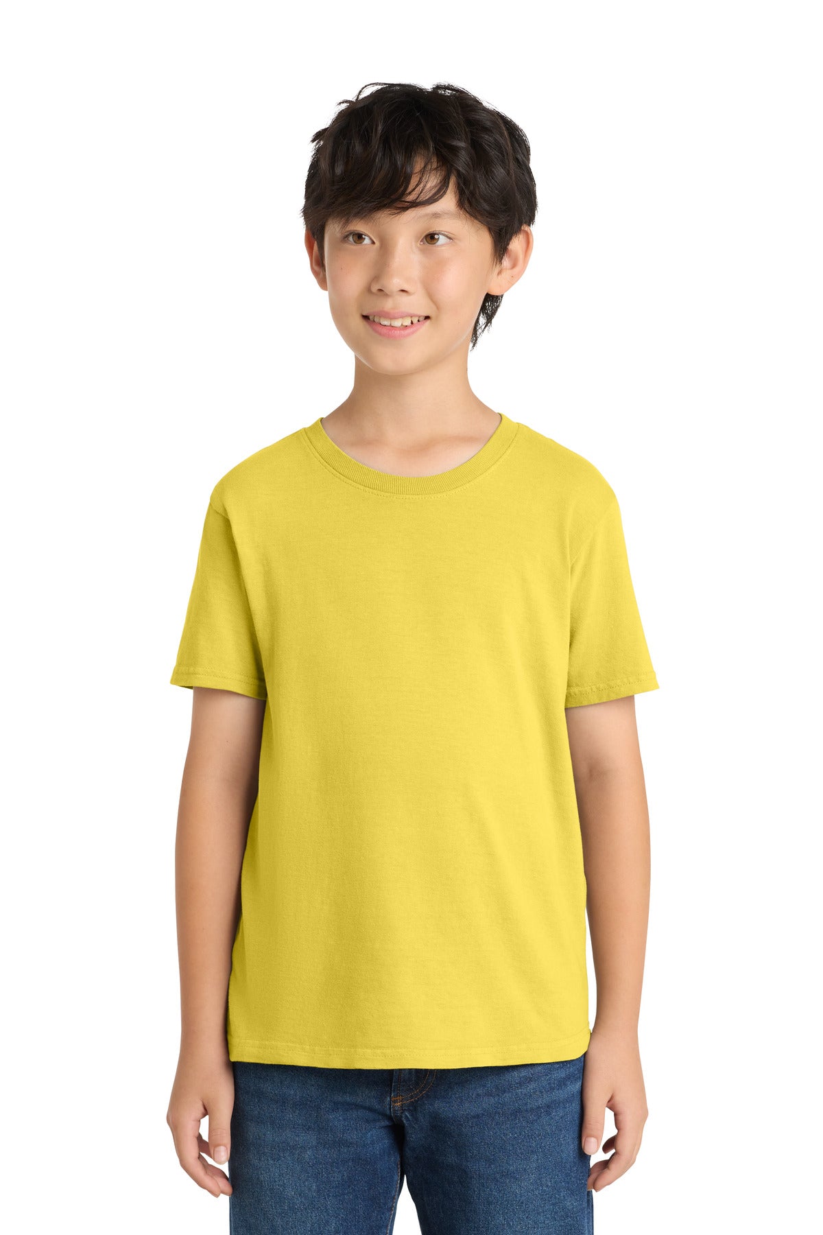 Port & Coâ„¢ Youth Beach WashÂ® Garment-Dyed Tee. PC099Y