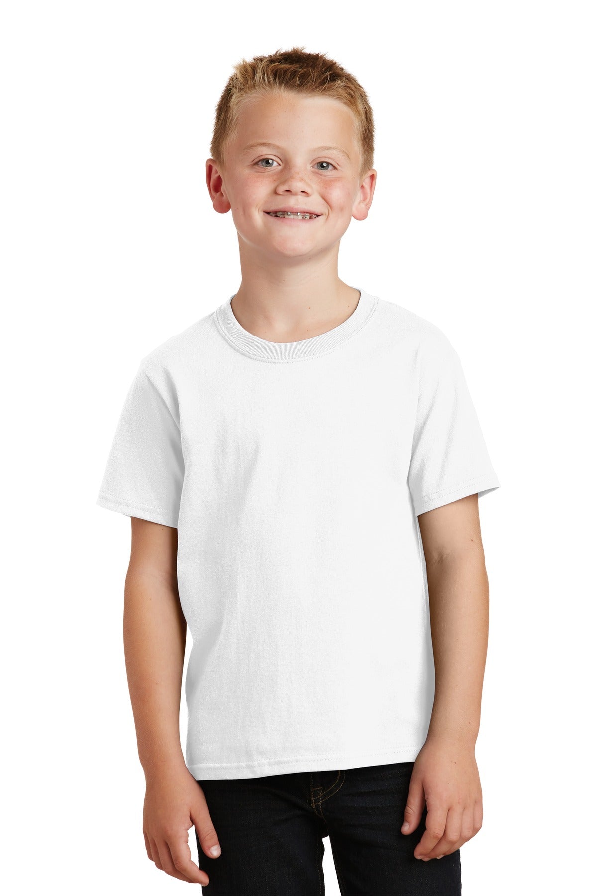 Port & Coâ„¢ Youth Beach WashÂ® Garment-Dyed Tee. PC099Y