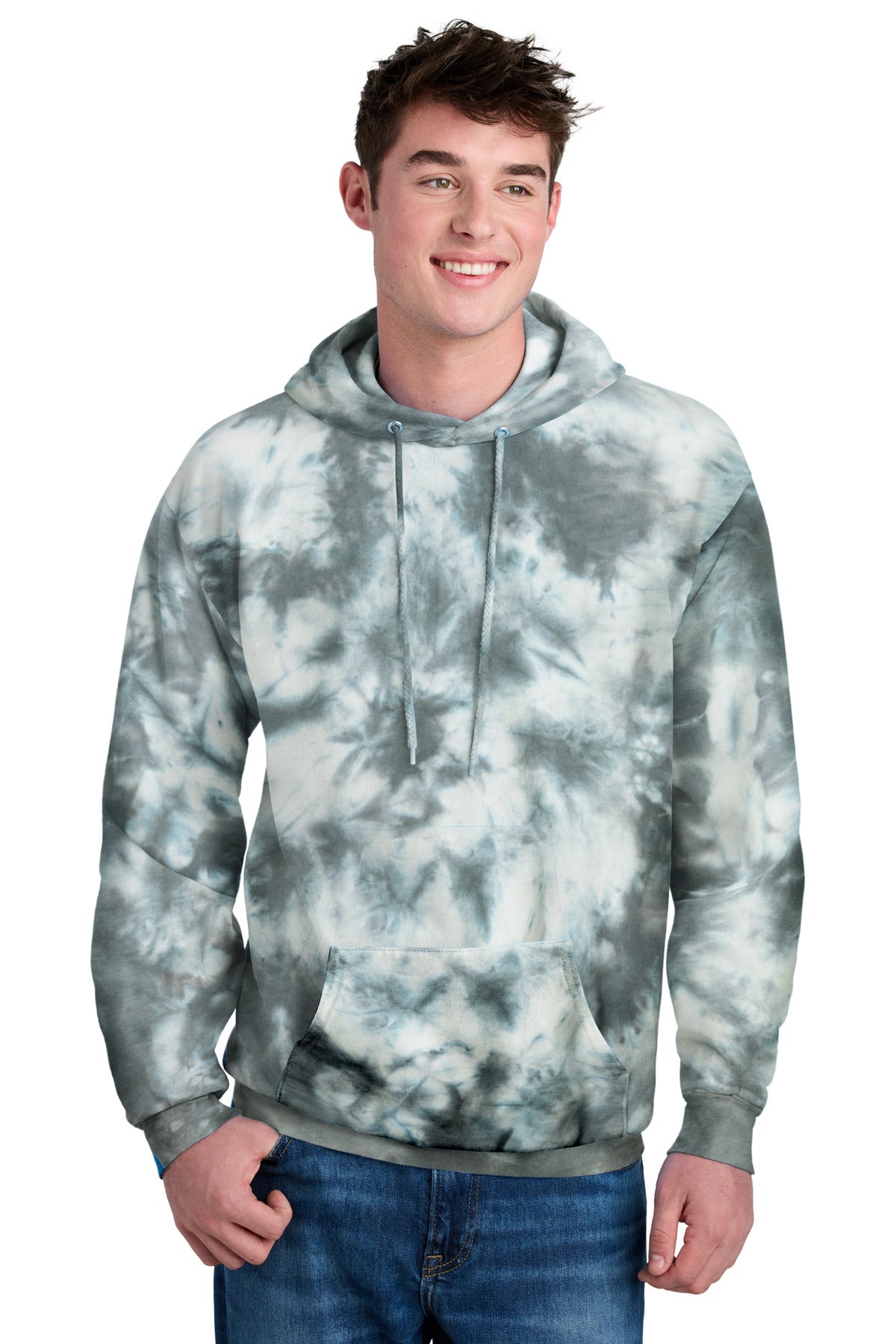 Port & Coâ„¢ Crystal Tie-Dye Pullover Hoodie PC144