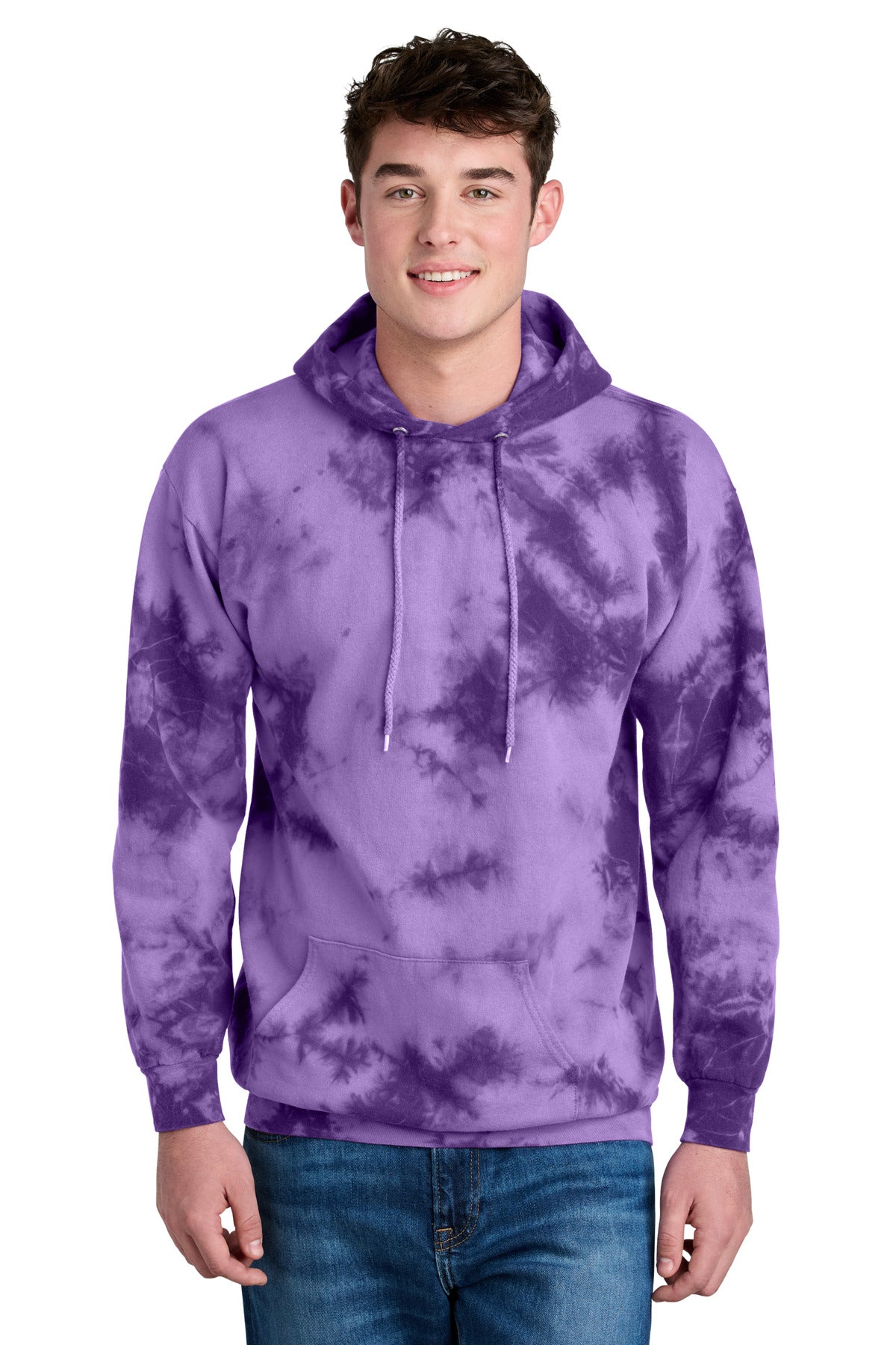 Port & Coâ„¢ Crystal Tie-Dye Pullover Hoodie PC144
