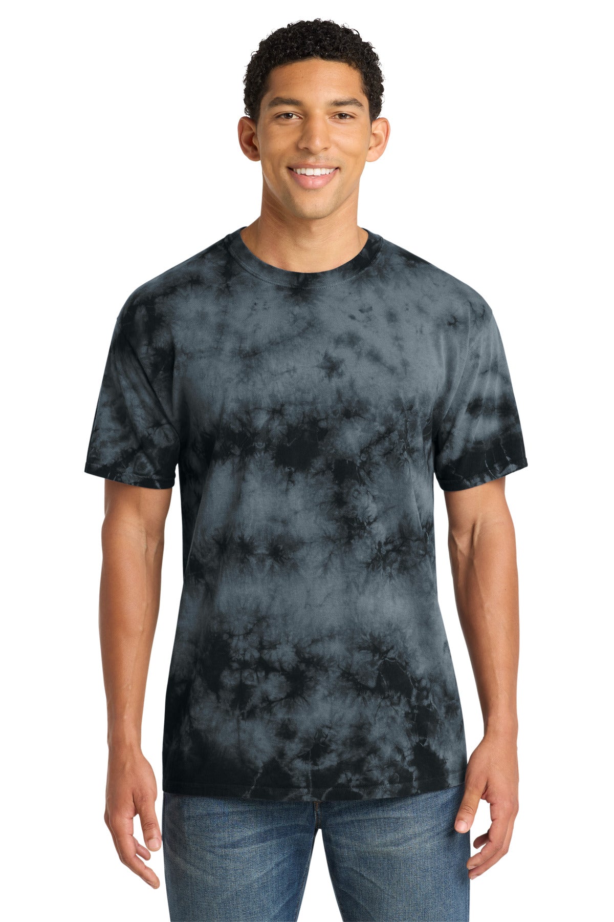 Port & Coƒ?› Crystal Tie-Dye Tee PC145