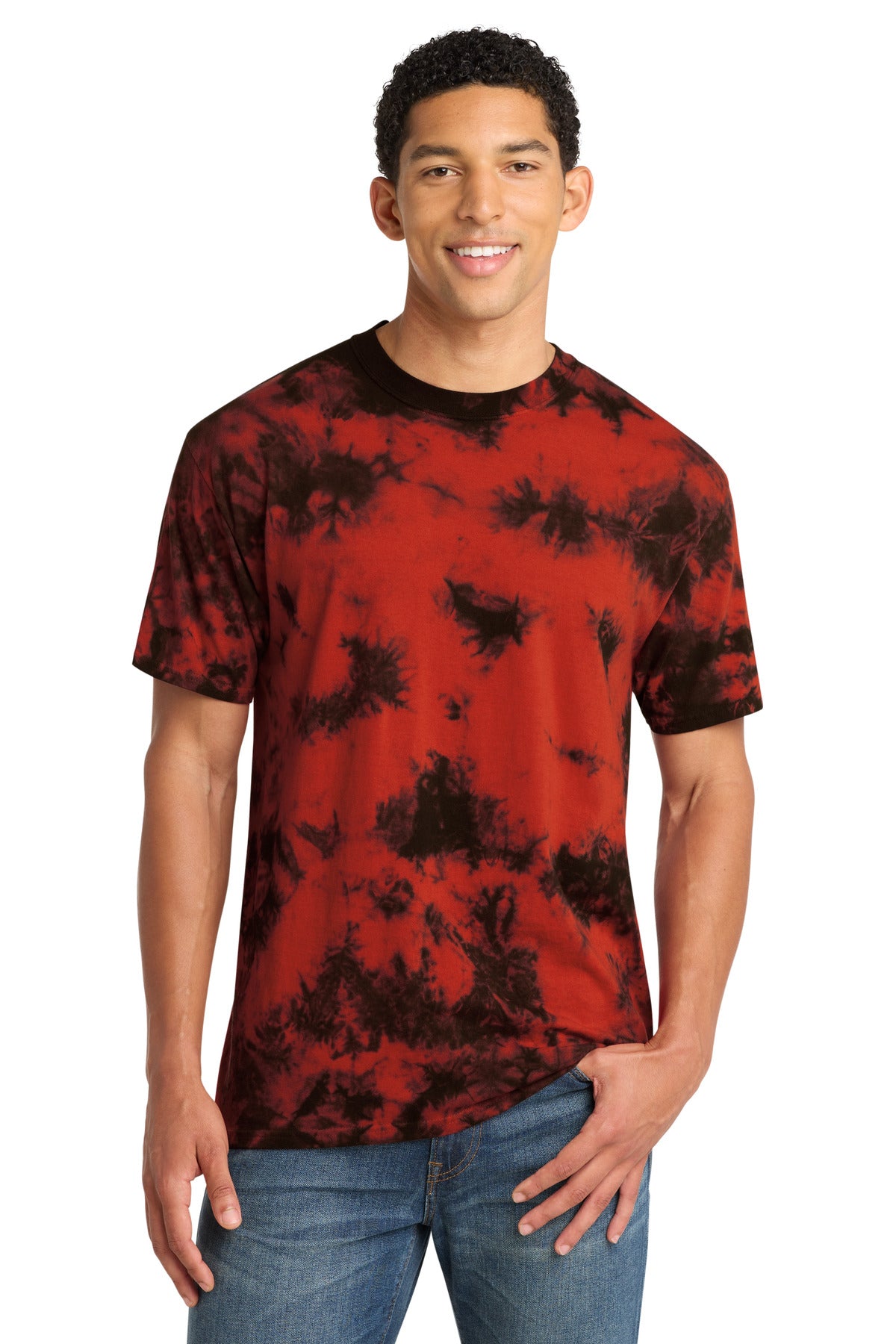 Port & Coâ„¢ Crystal Tie-Dye Tee PC145