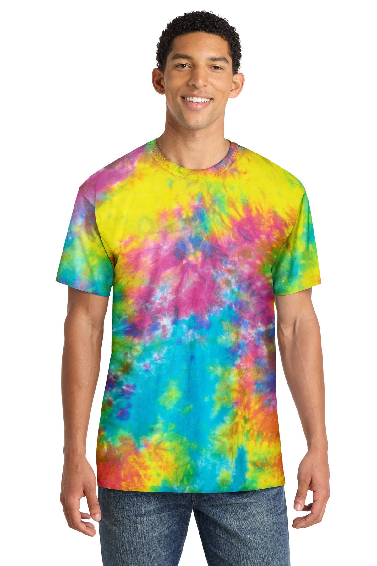 Port & Coâ„¢ Crystal Tie-Dye Tee PC145
