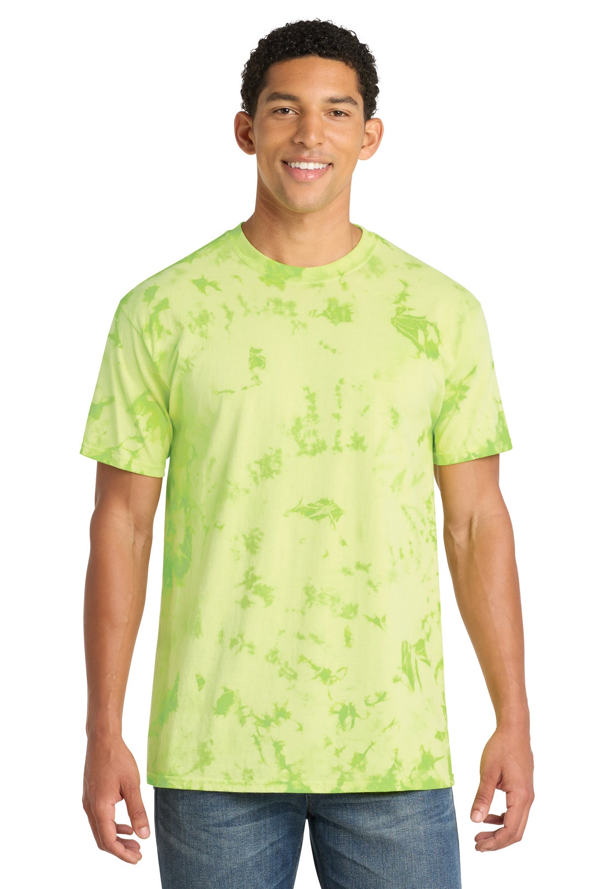 Port & Coƒ?› Crystal Tie-Dye Tee PC145