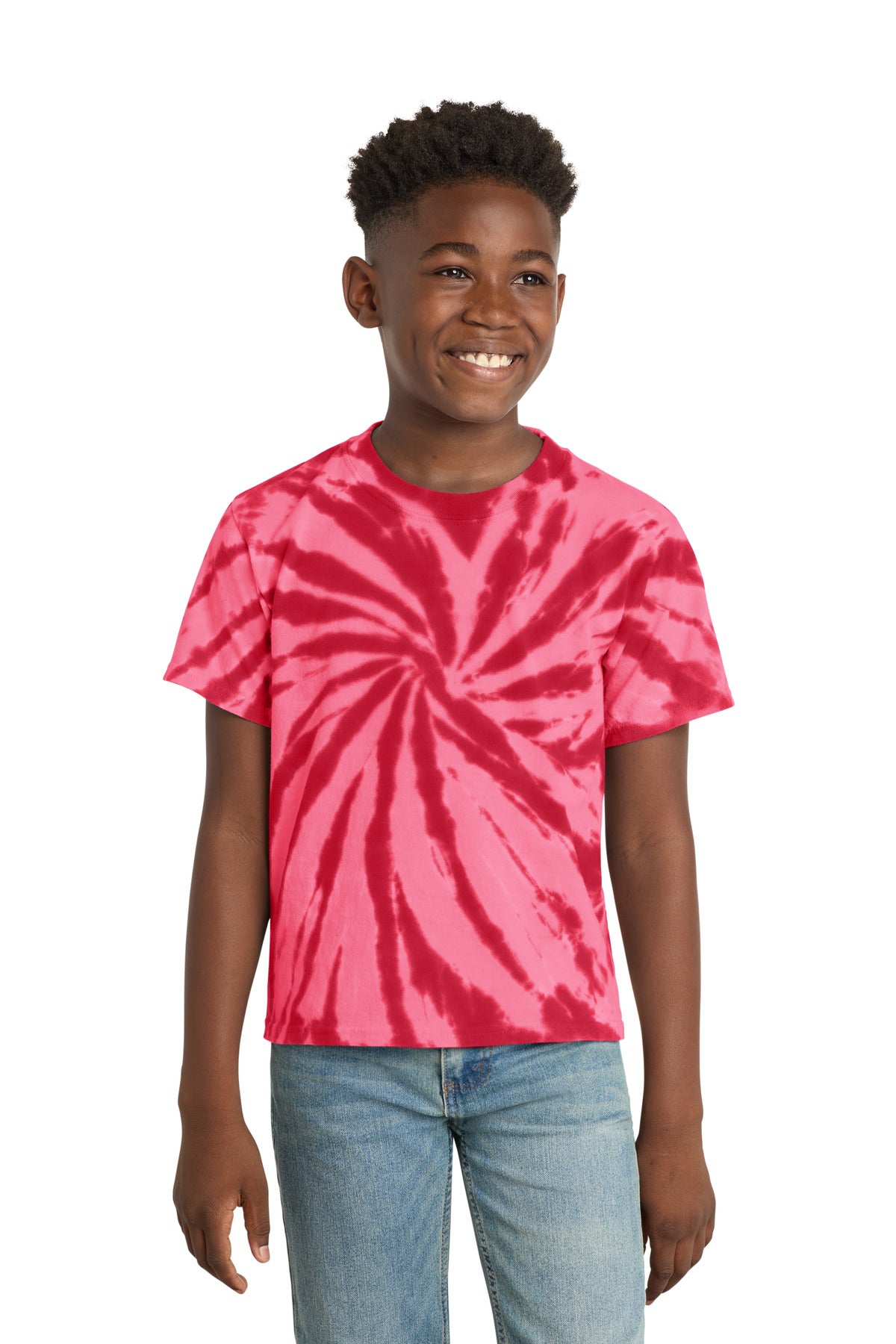Port & Coƒ?› Youth Tie-Dye Tee. PC147Y