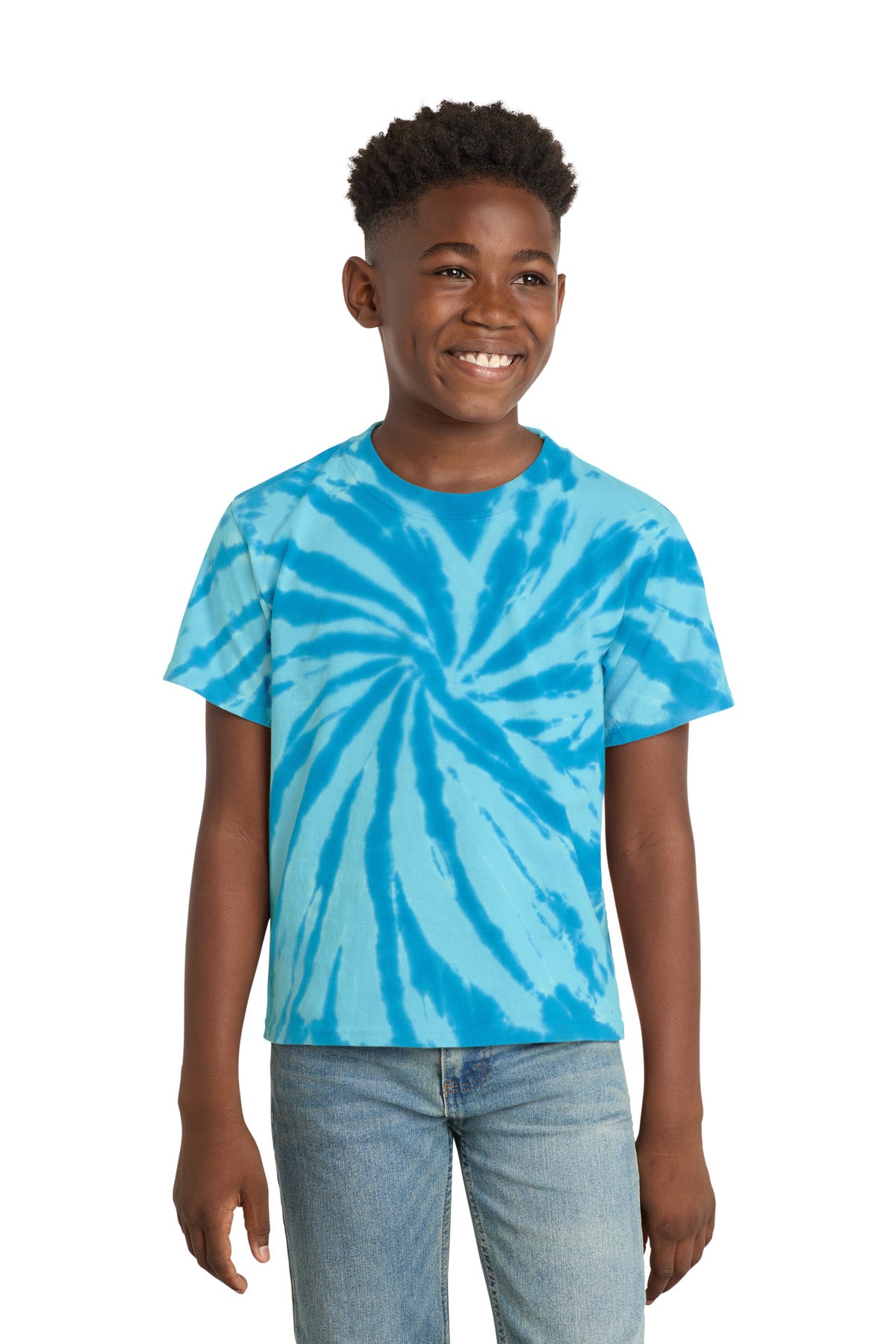 Port & Coƒ?› Youth Tie-Dye Tee. PC147Y