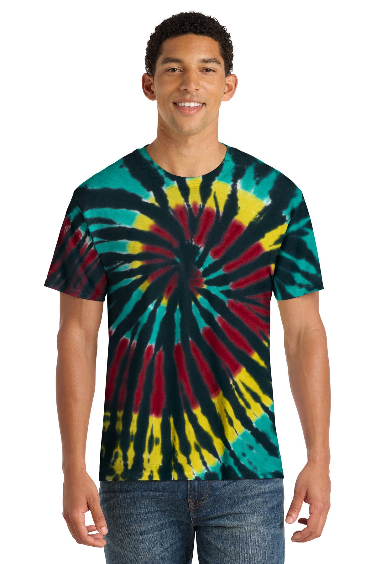 Port & Coƒ?› Tie-Dye Tee. PC147