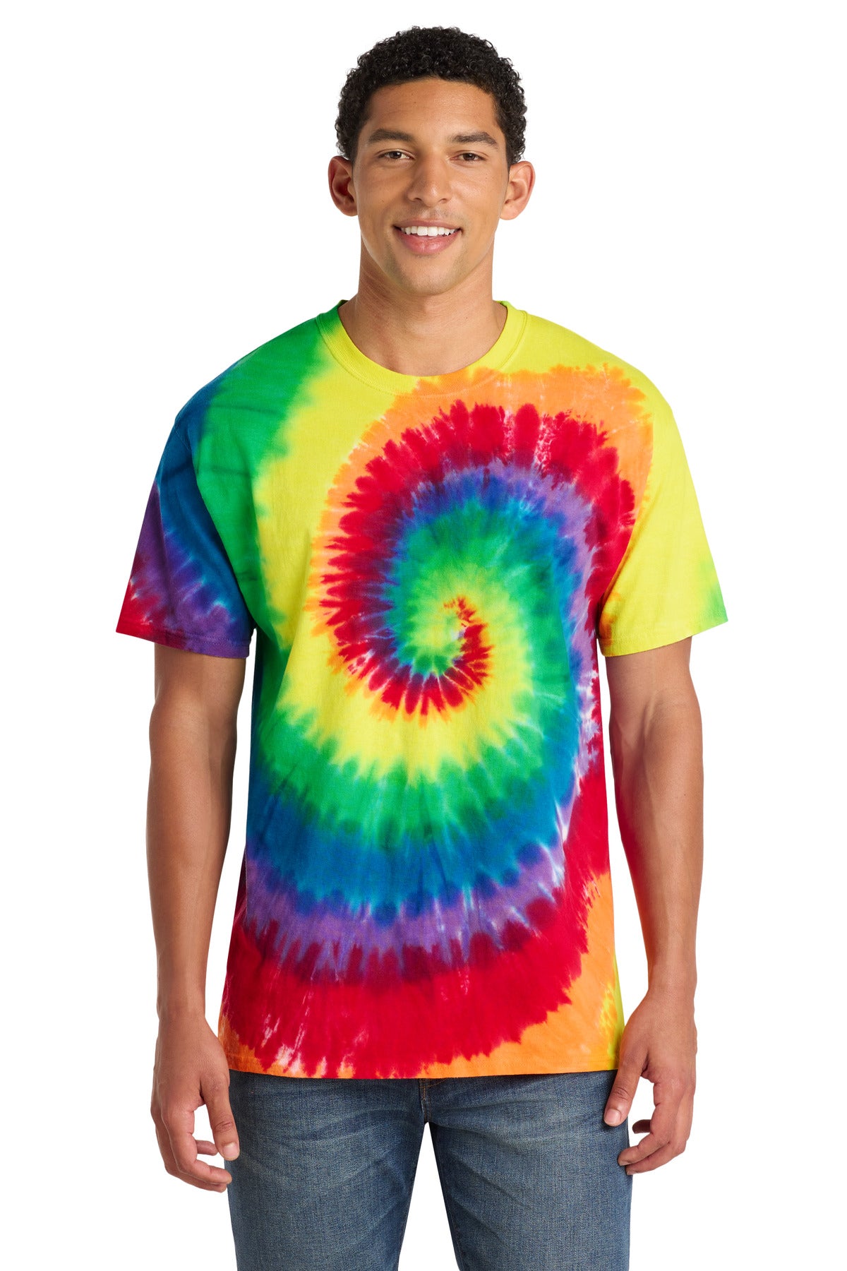 Port & Coƒ?› Tie-Dye Tee. PC147