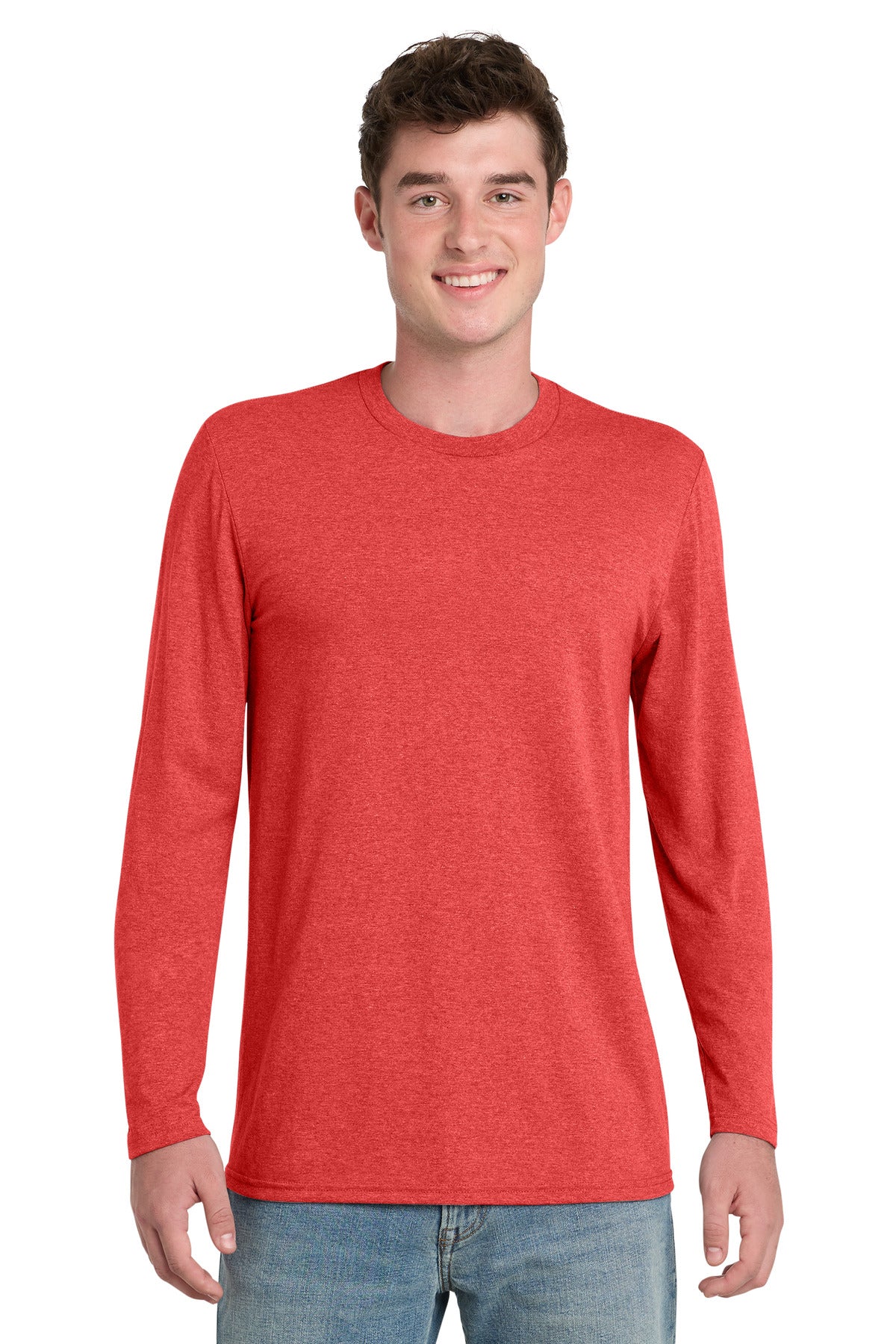 Port & Coâ„¢ Tri-Blend Long Sleeve Tee. PC330LS