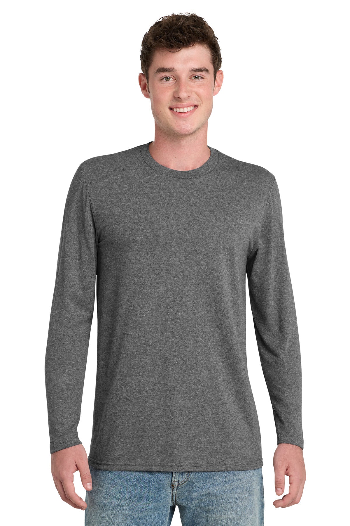 Port & Coâ„¢ Tri-Blend Long Sleeve Tee. PC330LS