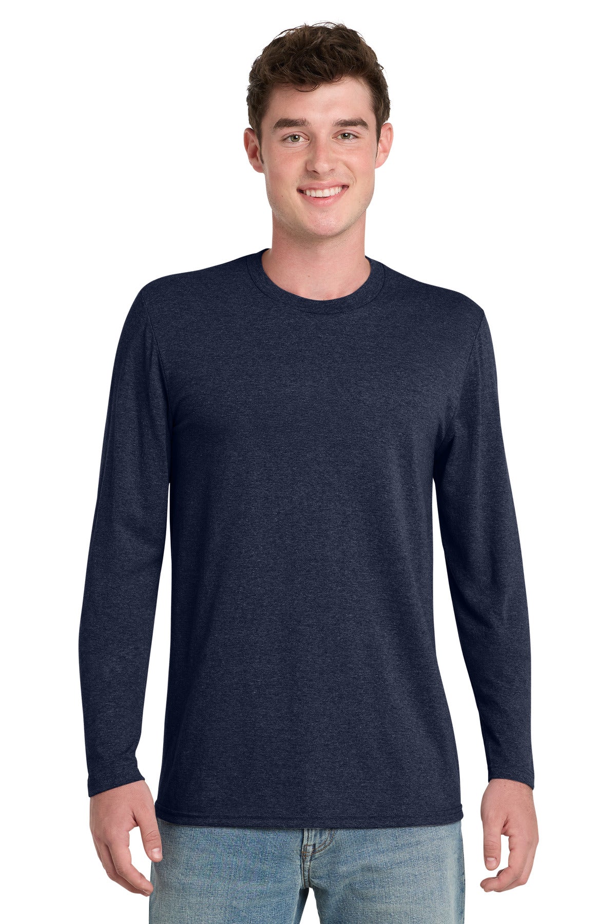 Port & Coâ„¢ Tri-Blend Long Sleeve Tee. PC330LS