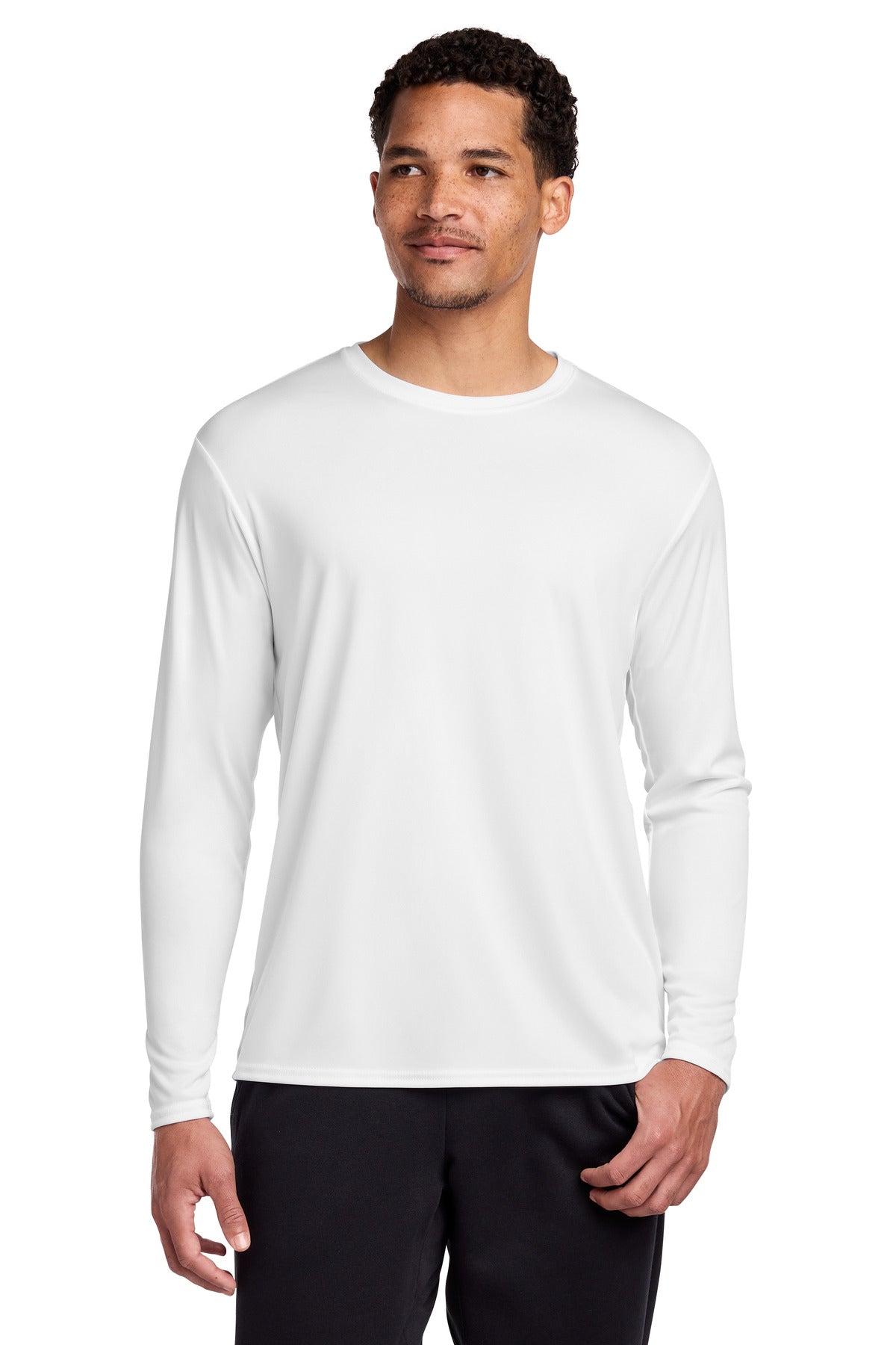 Port & Coƒ?› Long Sleeve Performance Tee. PC380LS