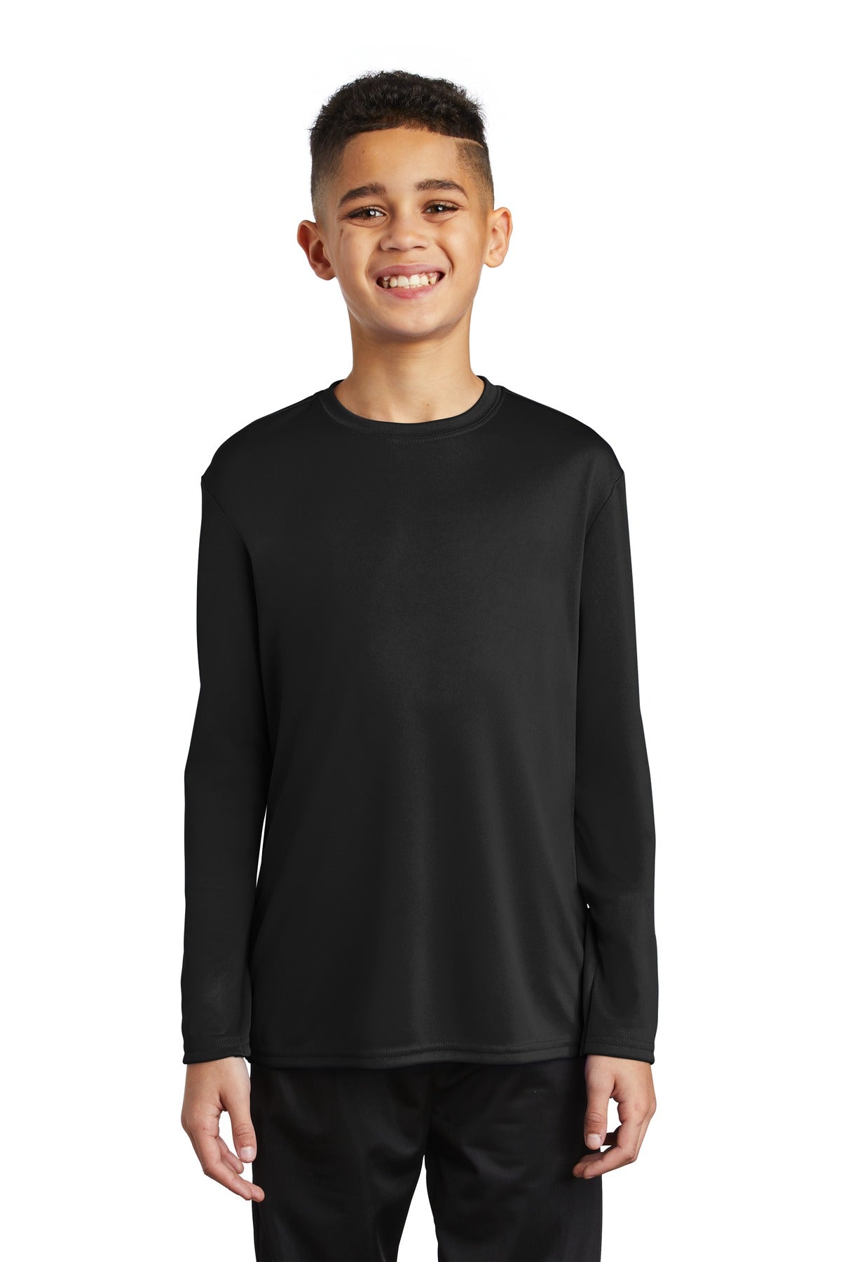Port & Coâ„¢ Youth Long Sleeve Performance Tee PC380YLS