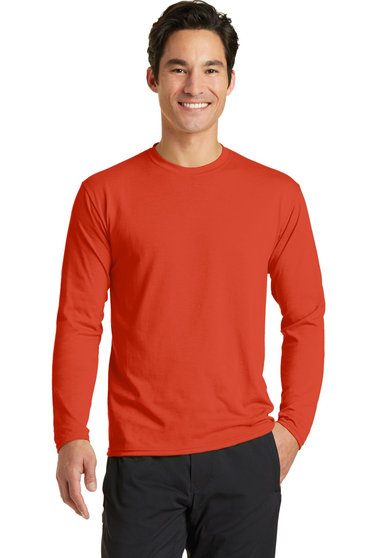 Port & Company? Long Sleeve Performance Blend Tee. PC381LS