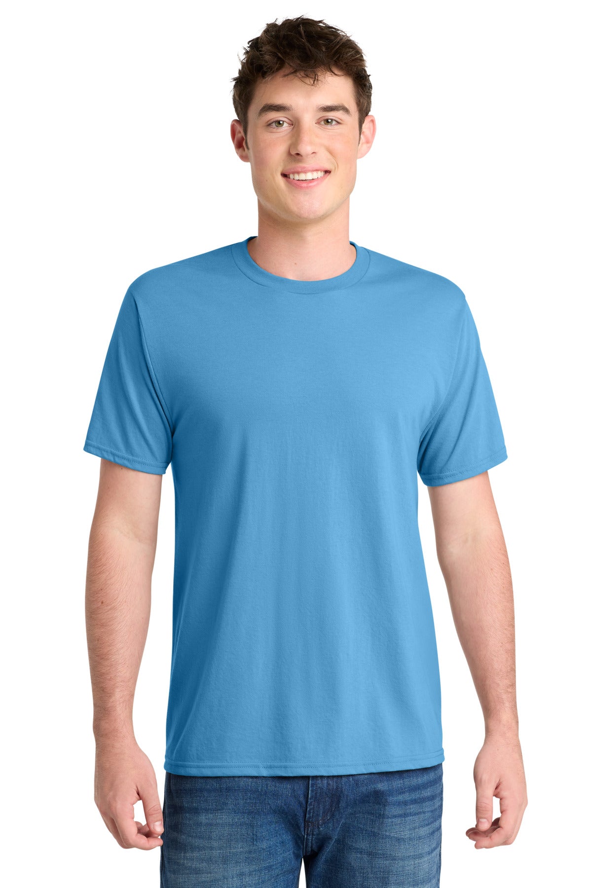 Port & Coƒ?› Performance Blend Tee. PC381