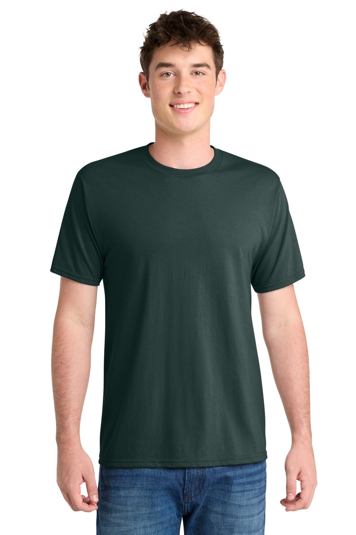 Port & Coƒ?› Performance Blend Tee. PC381