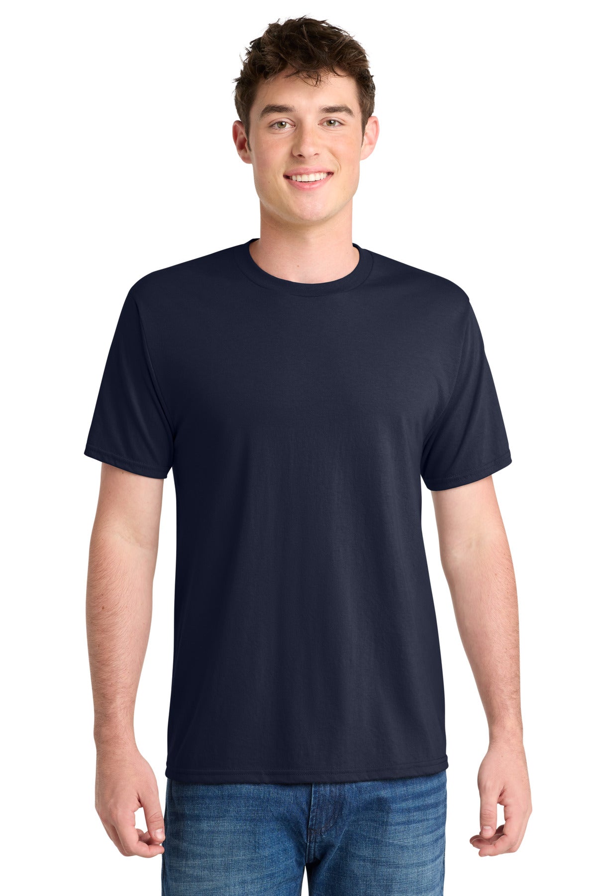 Port & Coƒ?› Performance Blend Tee. PC381