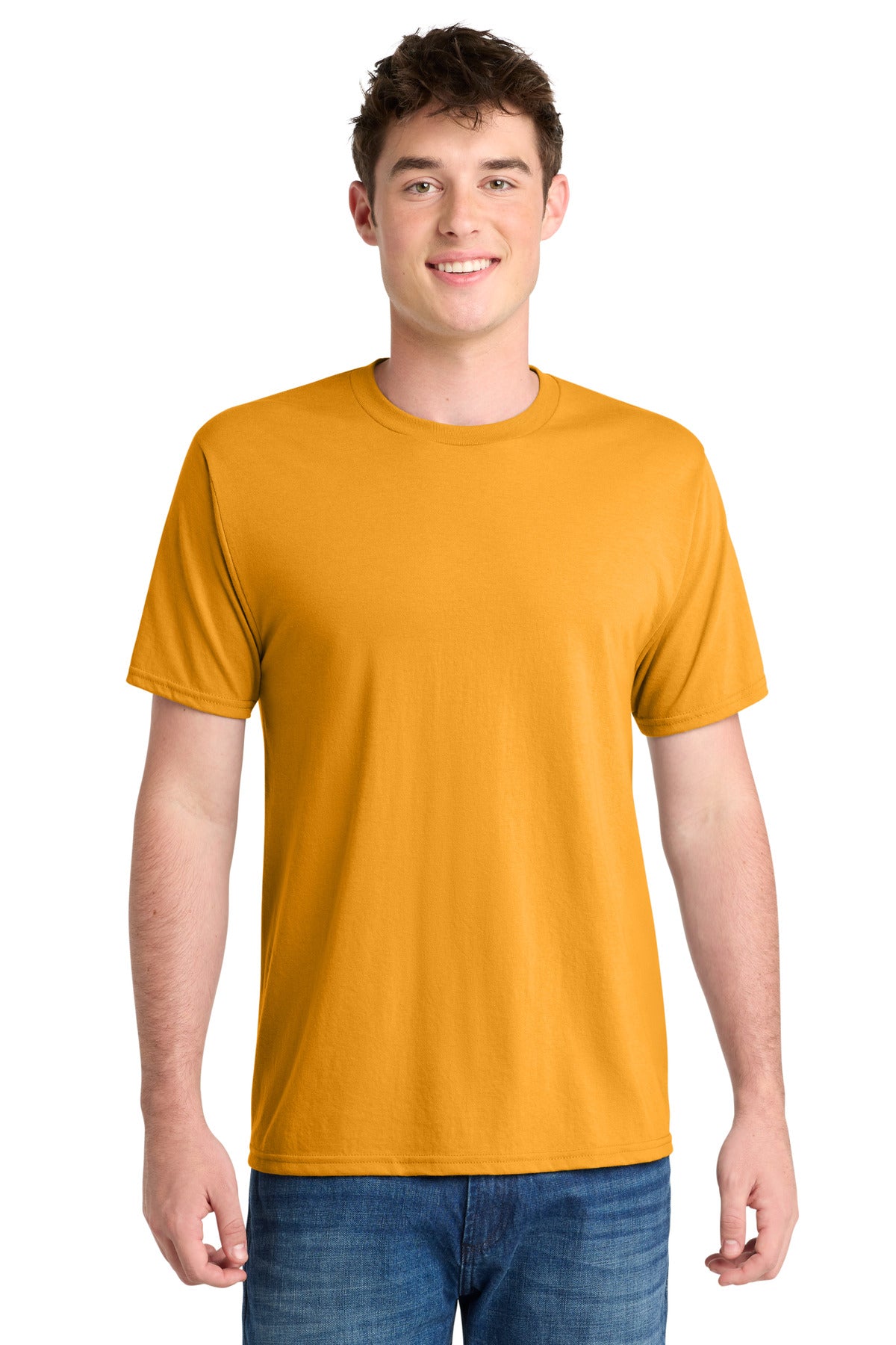 Port & Coƒ?› Performance Blend Tee. PC381