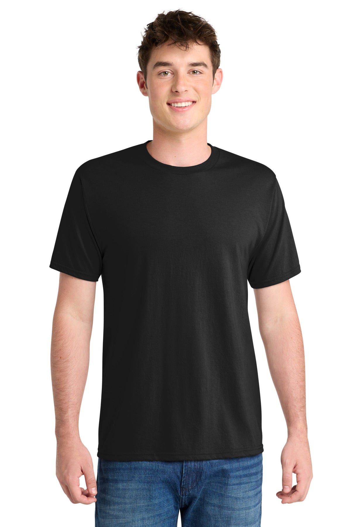 Port & Coƒ?› Performance Blend Tee. PC381