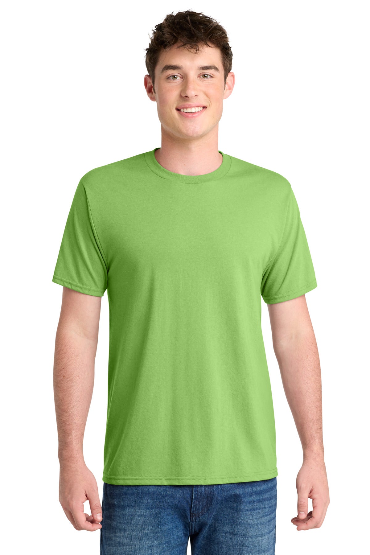 Port & Coƒ?› Performance Blend Tee. PC381