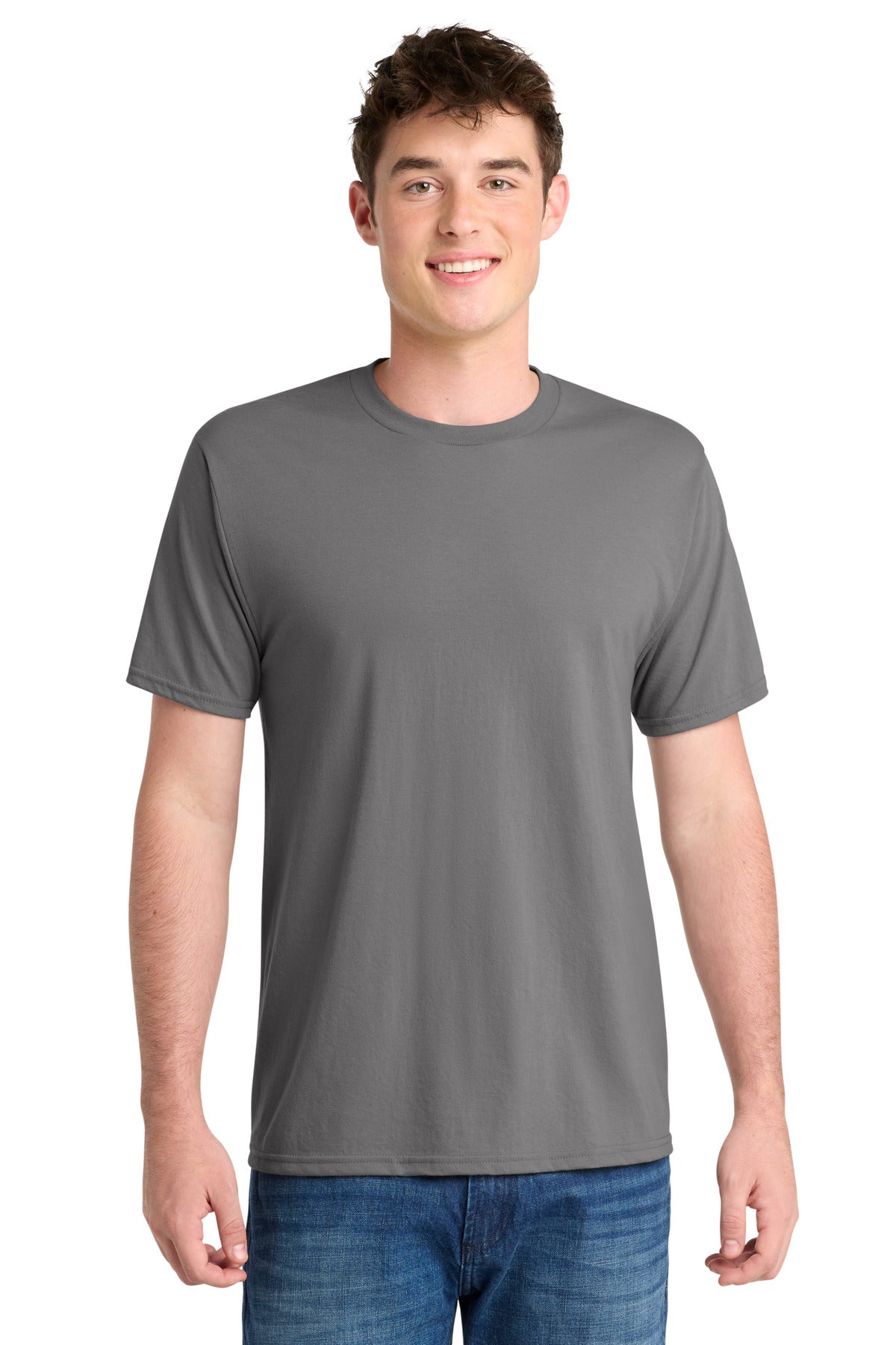 Port & Coƒ?› Performance Blend Tee. PC381
