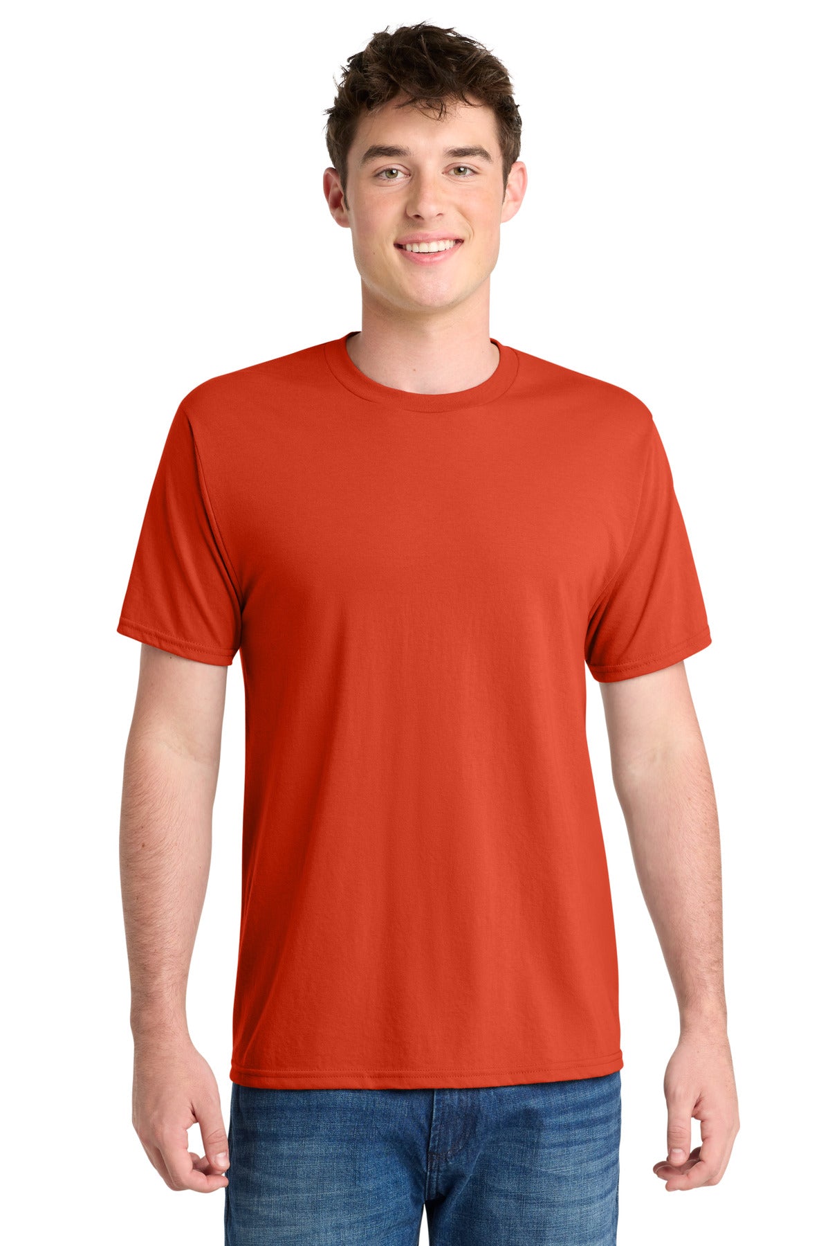 Port & Coƒ?› Performance Blend Tee. PC381