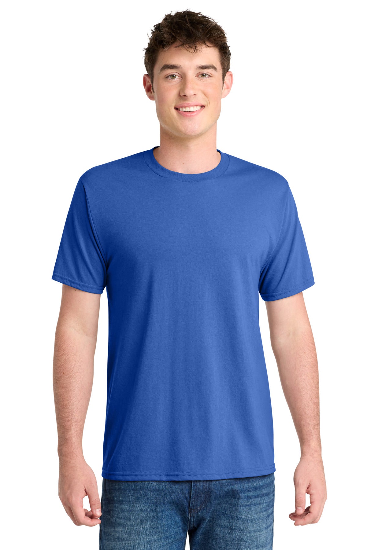 Port & Coƒ?› Performance Blend Tee. PC381
