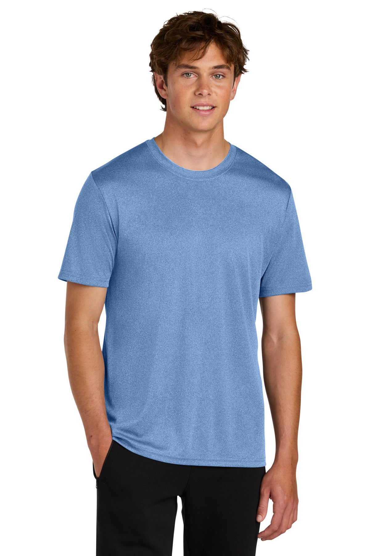 Port & Coƒ?› Heather Performance Tee PC390