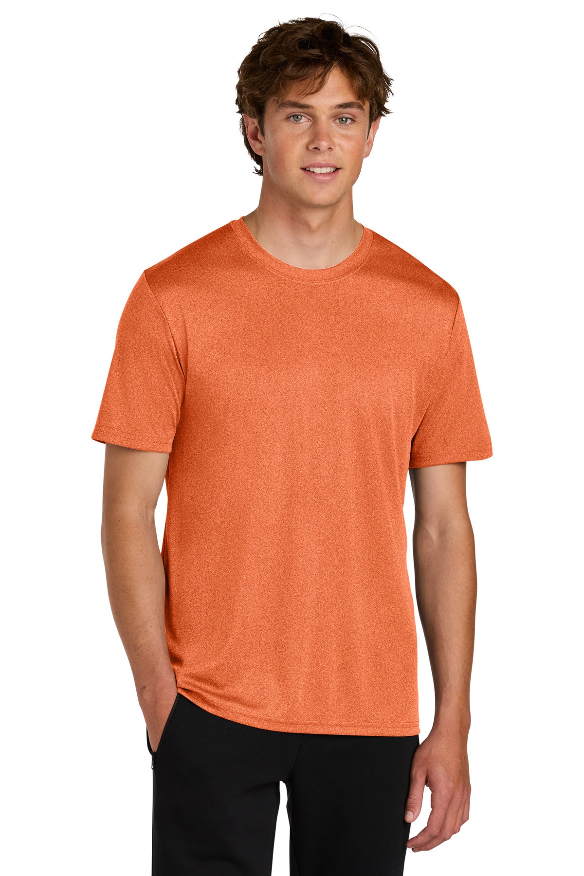 Port & Coƒ?› Heather Performance Tee PC390