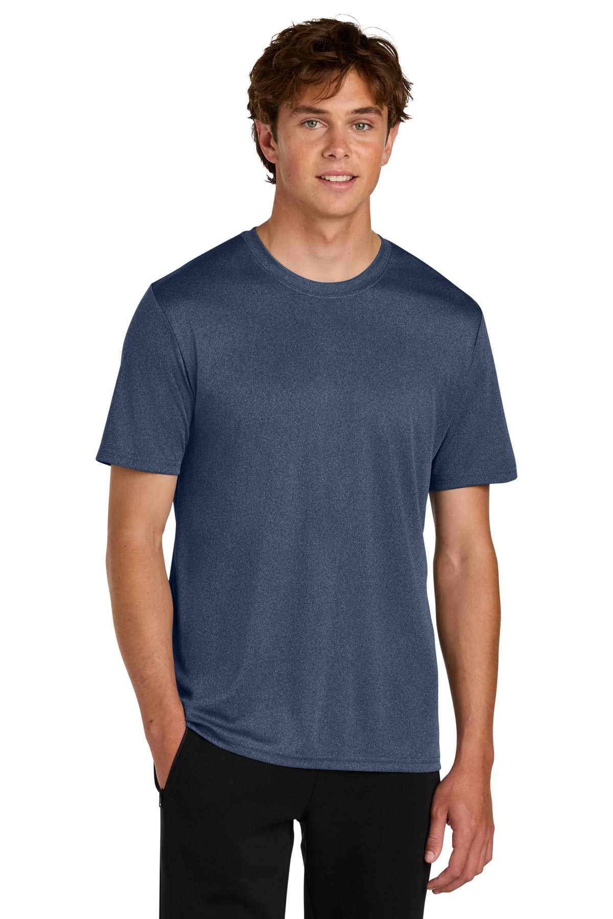 Port & Coƒ?› Heather Performance Tee PC390