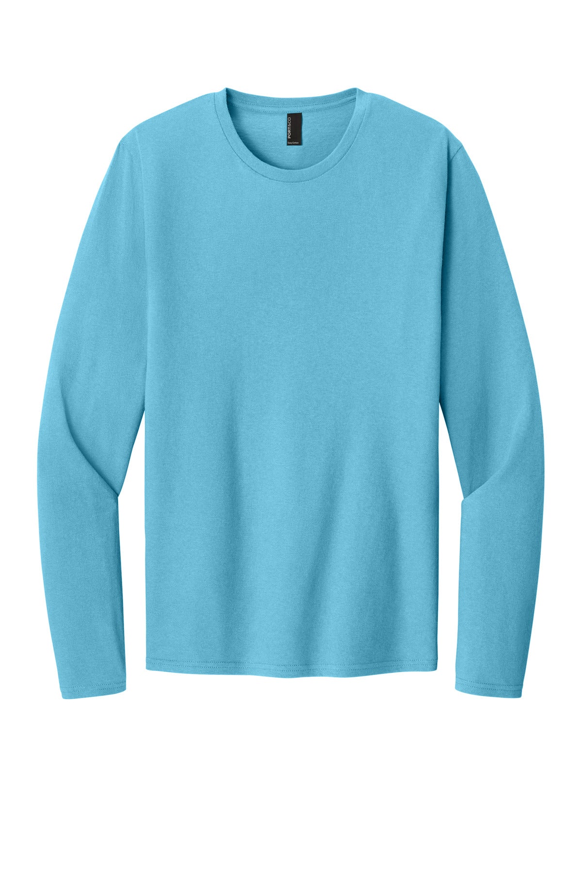 Port & Coâ„¢ Easy Cotton Long Sleeve Tee PC43LS
