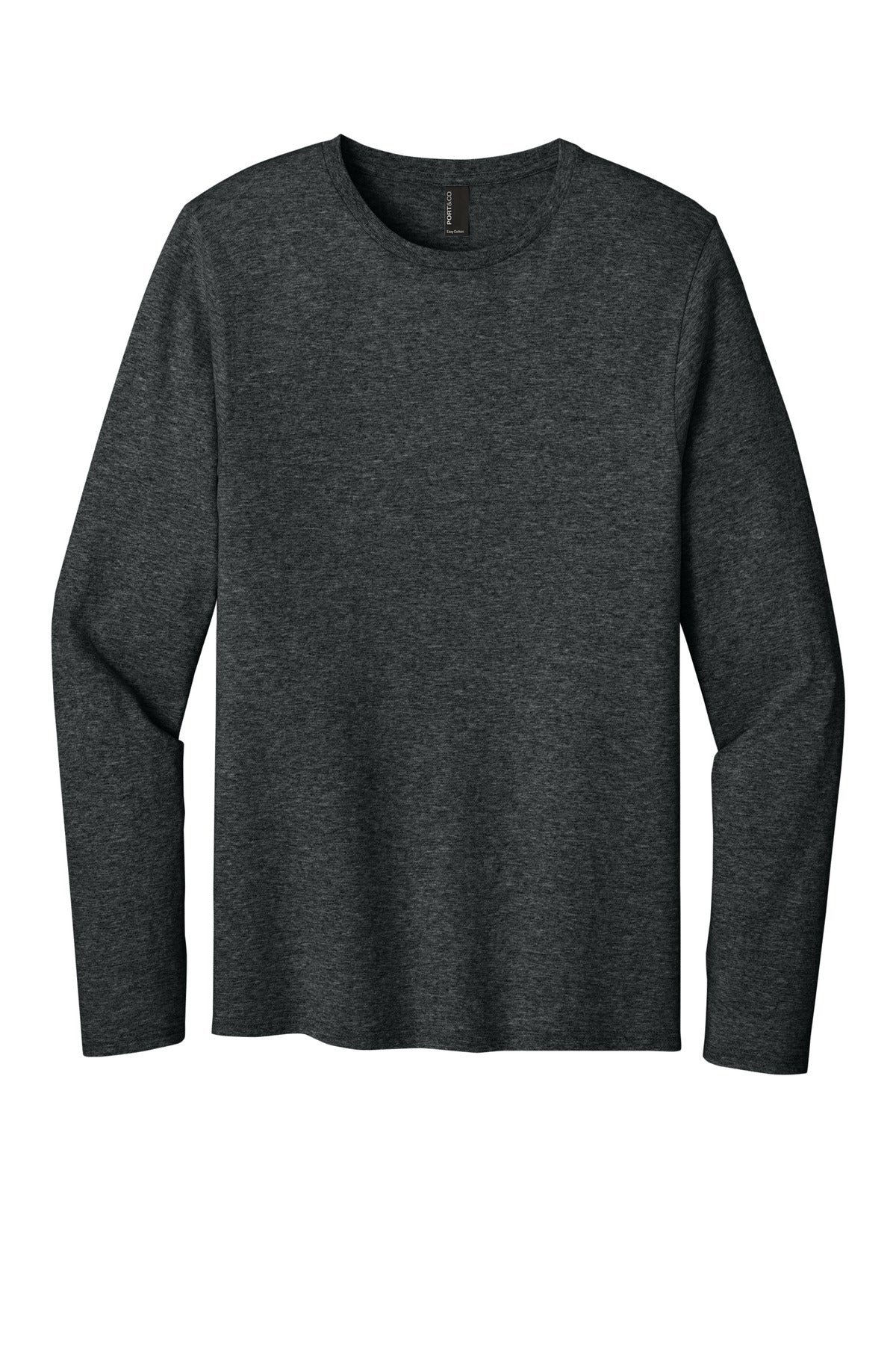 Port & Coâ„¢ Easy Cotton Long Sleeve Tee PC43LS