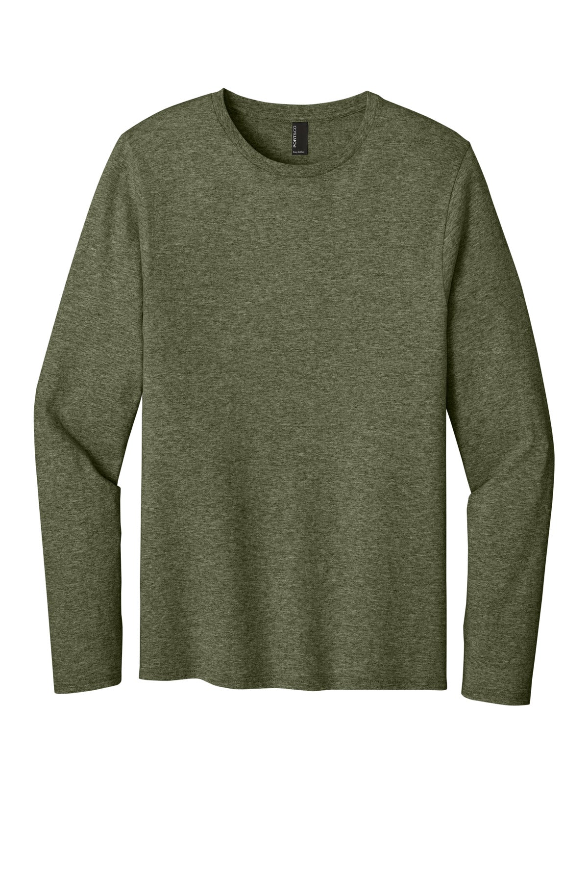 Port & Coâ„¢ Easy Cotton Long Sleeve Tee PC43LS