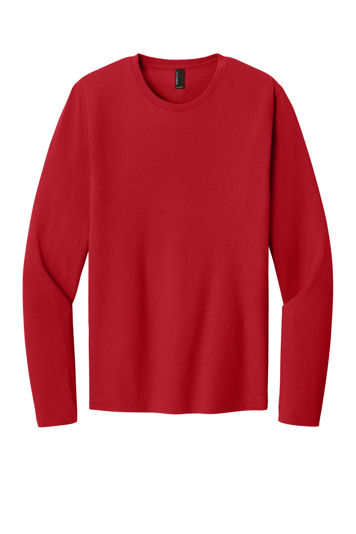 Port & Coâ„¢ Easy Cotton Long Sleeve Tee PC43LS