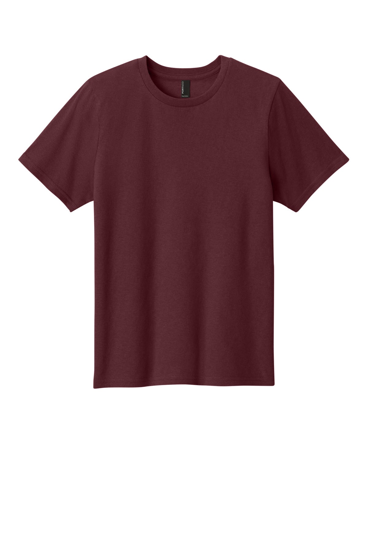 Port & Coƒ?› Youth Easy Cotton Tee PC43Y