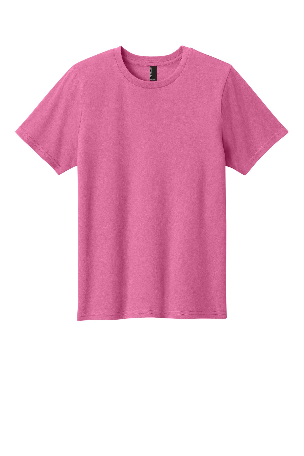 Port & Coƒ?› Youth Easy Cotton Tee PC43Y